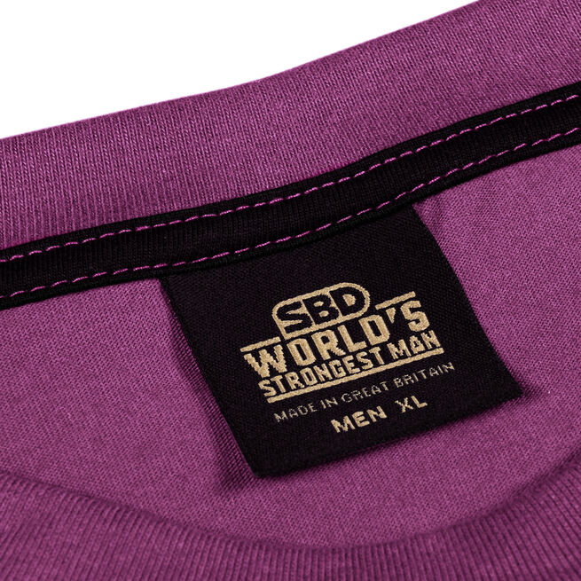 SBD World Strongest Man T-Shirt - Women's, Purple